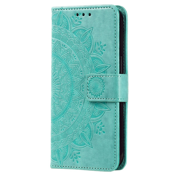 Flip case for Samsung Galaxy A14 4G/5G, Mandala, green