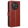 Flip case for Huawei Nova Y91 4G, Crazy Horse Wallet, brown