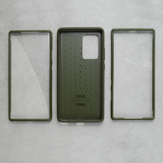 Case for Samsung Galaxy Note 20 Ultra, Suritch Basic (Two Frames), green