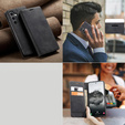 Case for Samsung Galaxy A55, ERBORD Vintage, black + Screen Glass
