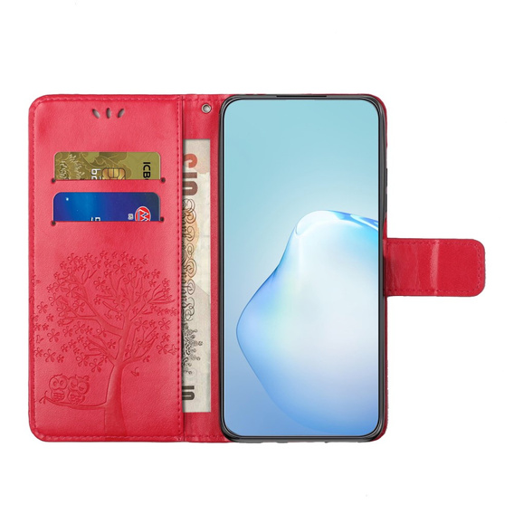 Flip case for Motorola Moto G53 / G23 / G13, tree, red