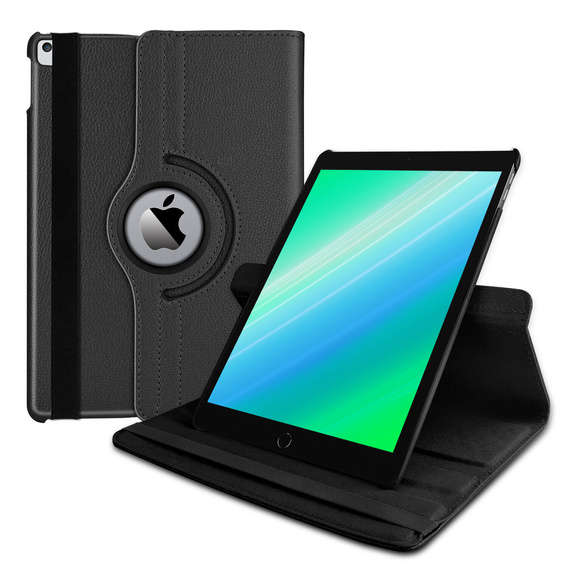 Case for iPad 10.9 2022 10 Gen TB330FU 10.95", Rotating 360, black
