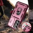 Case for Samsung Galaxy S24+ Plus, CamShield Slide, pink / red
