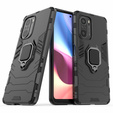 Case for Xiaomi Mi 11i / POCO F3, Kickstand Ring, black