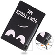 Case for Samsung Galaxy Tab S9 Plus, Smartcase, don't touch me