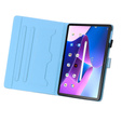Case for Lenovo Tab M10 Plus 10.6 Gen 3, with flap, animal, blue