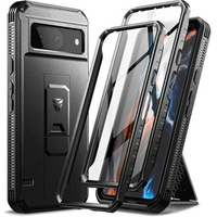 Armored case for Google Pixel 8, Dexnor Full Body (Two Frames), black