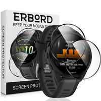 2x ERBORD Hybrid Glass for Garmin Forerunner 165