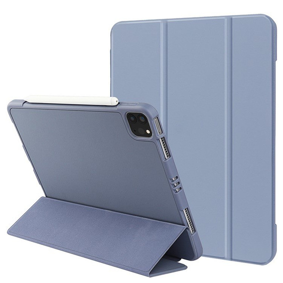 Case for iPad Pro 11 2021/2022, Smartcase with stylus space, purple