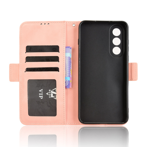 Flip case for OnePlus Nord 5, Card Slot, pink