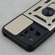 Case for Xiaomi Redmi 12, CamShield Slide, gold