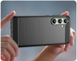 Case for Samsung Galaxy S24 FE, Carbon, black