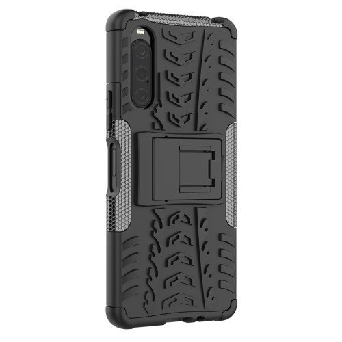Case for Sony Xperia 10 V, Tire Armor, black