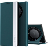 Flip case for Honor Magic 5 Lite, Side Magnetic, green