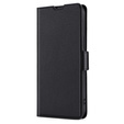 Flip case for Oppo A57s, Wallet Thin Magnet, black