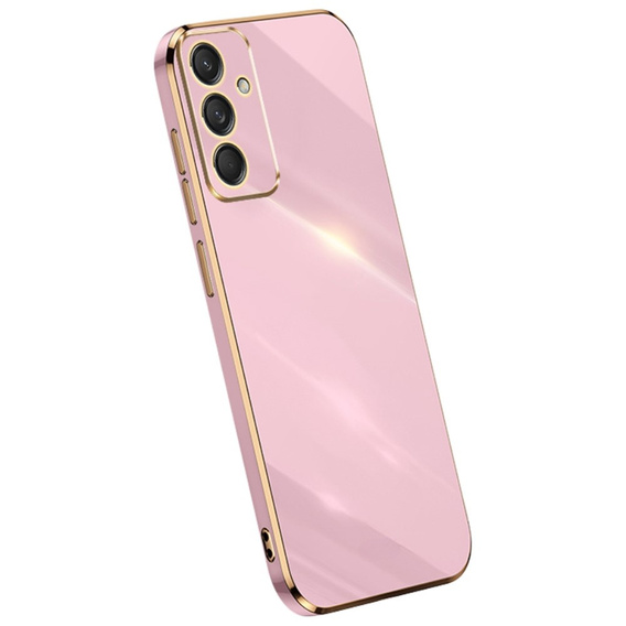 Case for Samsung Galaxy M55 5G, Glamour CamShield, purple