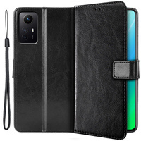 Flip case for Xiaomi Redmi Note 12S, Wallet, black
