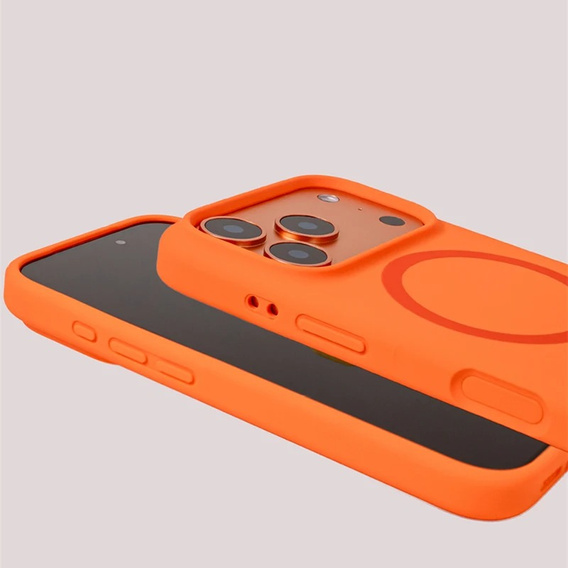PC + silicone case with MagSafe for iPhone 17 Pro Max