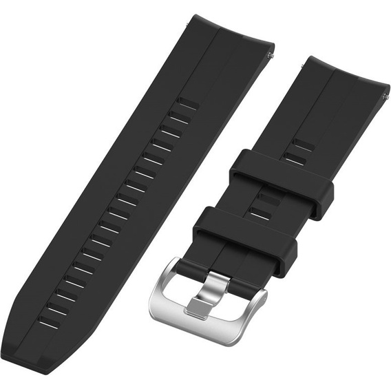 22mm Silicone strap with buckle for Huawei Watch GT / Watch GT2 - White