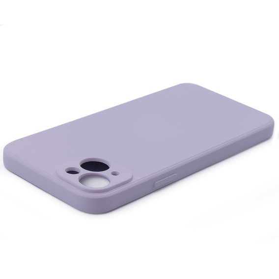 Case for iPhone 15, Silicone Lite, purple