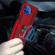 Armor Case for Motorola Moto G 5G Plus, Nox Case Ring, red