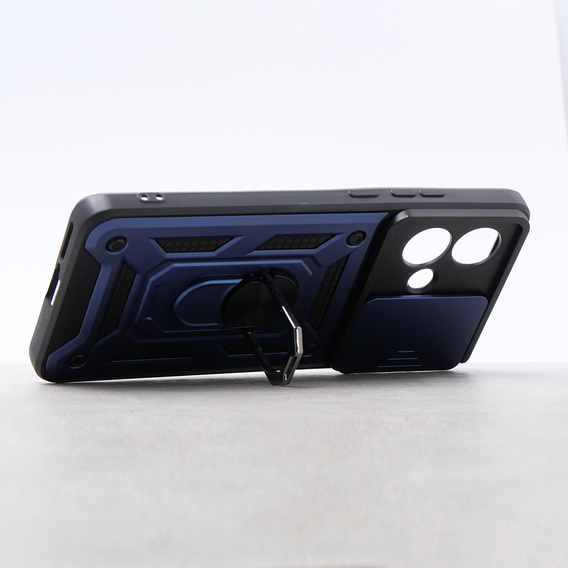 Case for Motorola Edge 40 Neo, CamShield Slide, blue