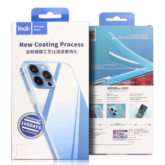 IMAK Case for Samsung Galaxy A34 5G, UX-10 Series, transparent