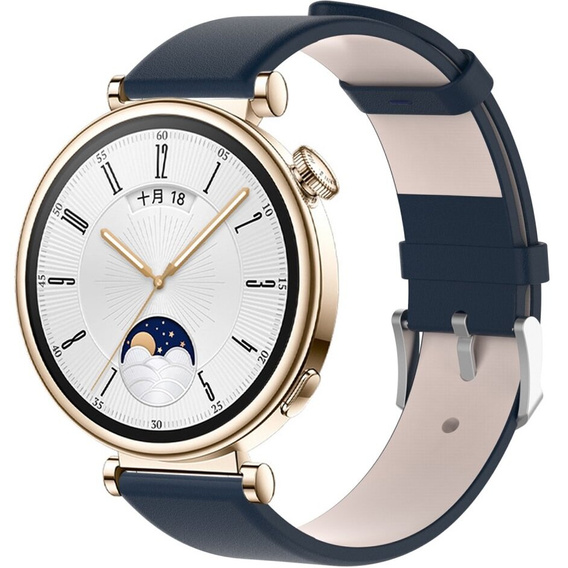 Universal leather strap 18mm