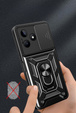 Case for Realme C63, CamShield Slide, black