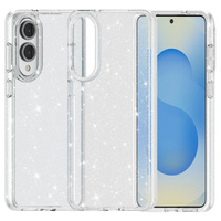 Case for Samsung Galaxy S25 Edge, Glittery Powder, transparent