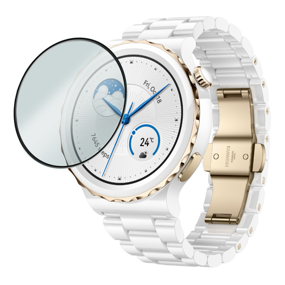 2x ERBORD Hybrid Glass for Huawei Watch GT 3 Pro 43mm