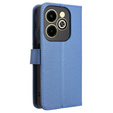 Flip case for Infinix Hot 40i, Wallet Smart Magnet, blue