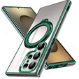 Magnetic Case for Samsung Galaxy S25 Ultra, for MagSafe, green