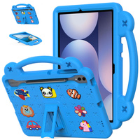 Children's case for Samsung Galaxy Tab S10+ Plus, Cute Patterns, with stand, blue