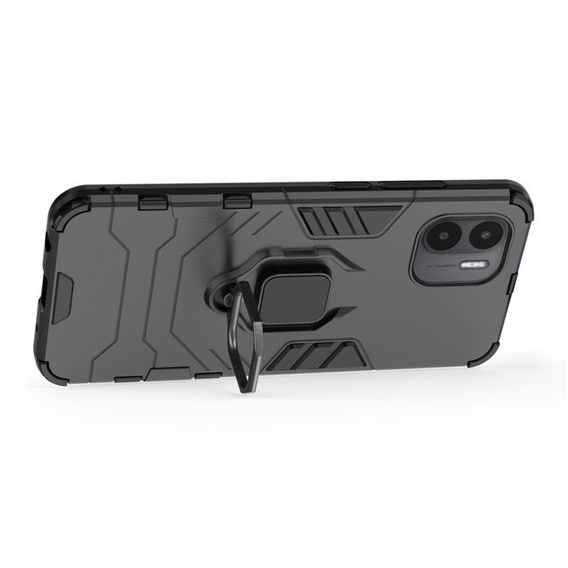 Case for Xiaomi Redmi A1 4G / A2 4G, Kickstand Ring, black