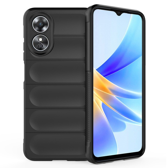 Case for Oppo A17, Gaming Shockproof, black