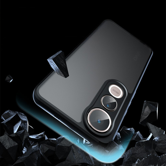 Case for Vivo V50 Lite 4G / 5G, Fusion Hybrid, transparent