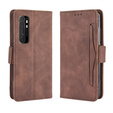 Flip case for Xiaomi Mi Note 10 Lite, Card Slot, brown