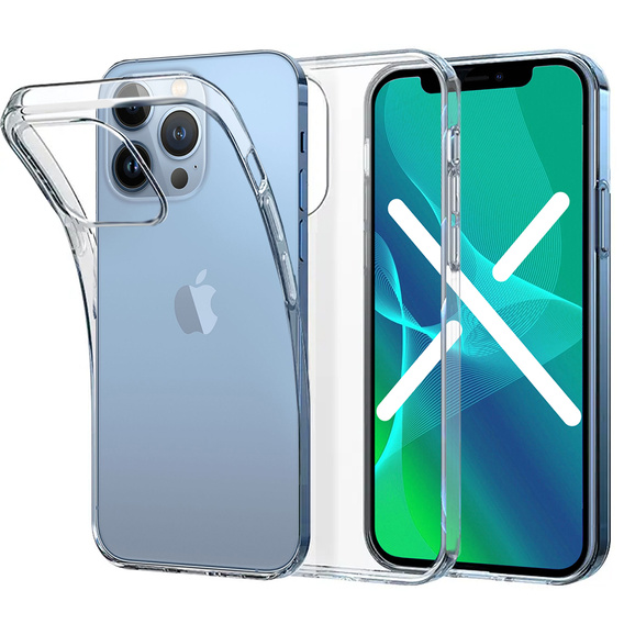 Thin Case for iPhone 13 Pro Max, Slim, transparent