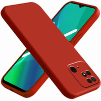 Case for Xiaomi Redmi 10C, Silicone Lite, red