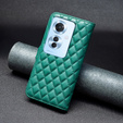 Flip case for Oppo Reno 11F 5G, Wallet, BINFEN COLOR, green