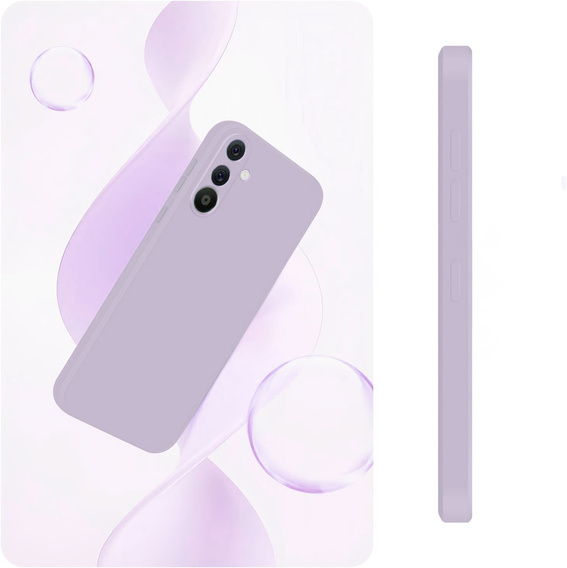 Case for Samsung Galaxy A36 5G, Silicone Lite, purple
