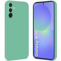 Case for Samsung Galaxy A36 5G, Silicone Lite, blue