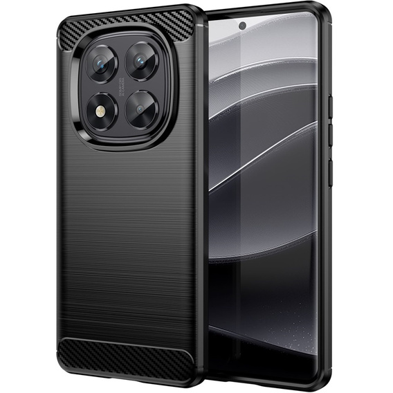 Case for Xiaomi Redmi Note 14 Pro, Carbon, black