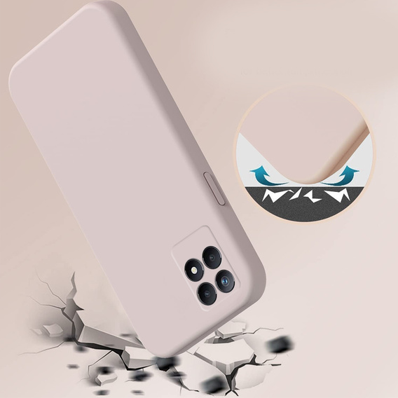 Case for Realme 8i, Silicone Lite, pink