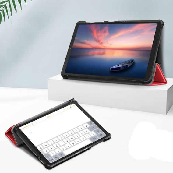 Case for Samsung Galaxy Tab A7 Lite 8.7 T220 / T225, Smartcase, red
