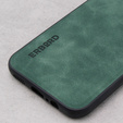Case for Samsung Galaxy A14 5G, ERBORD Business, with metal plate for car mounts, green