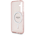 GUESS IML Glitter Circle case for Samsung Galaxy S25