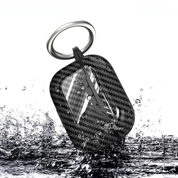 Carbon fibre textured TPU case for AirPods Pro 3