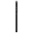 Spigen case for Samsung Galaxy S24, Liquid Air, black + 9H Tempered Glass